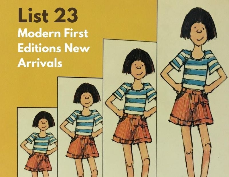 List 23: Modern First Editions