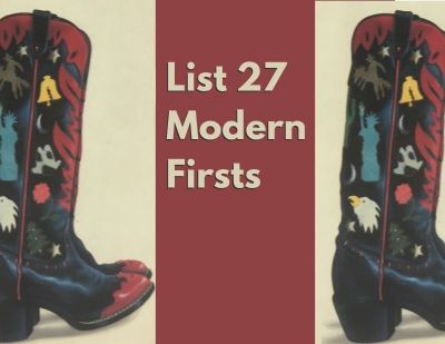 List 27: Modern First Editions