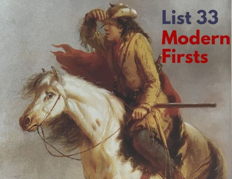List 33: Modern First Editions