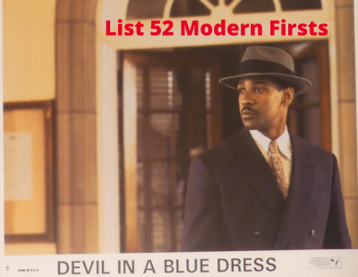 List 52: Modern First Editions