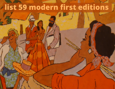 List 59: Modern First Editions