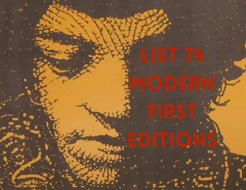 List 74: Modern First Editions