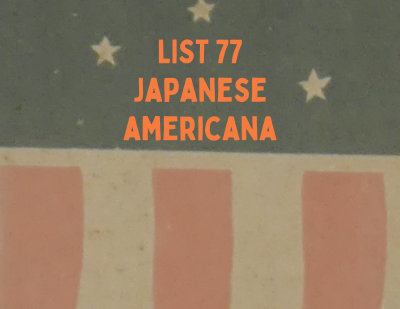 List 77: Japanese Americana