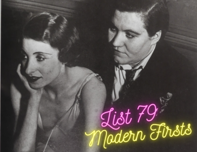 List 79: Modern Firsts