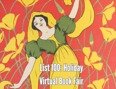 List 100: ABAA Holiday Virtual Book Fair