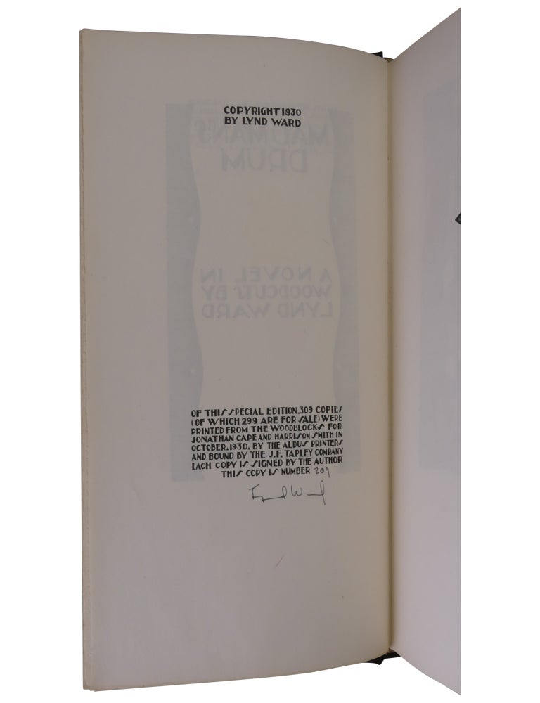 Madman's Drum: A Novel in Woodcuts [Signed, Numbered]