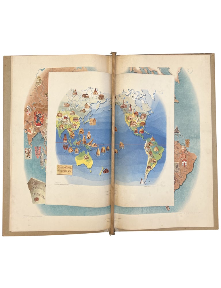 Item No: #13872 The Pageant of the Pacific [Six Maps]. Miguel Covarrubias.