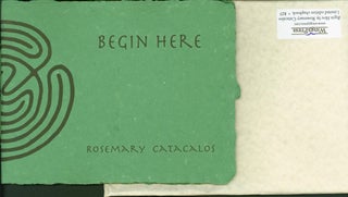 Item No: #1407 Begin Here. Rosemary Catacalos