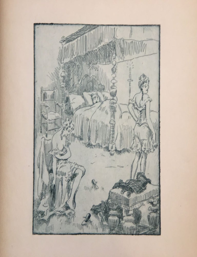 Tantalus by Joseph Addison from The Spectator First Printed June 13th 1711 Now Etched and Published by Bernhardt Wall