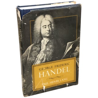Item No: #14760 George Frideric Handel. Paul Henry Lang