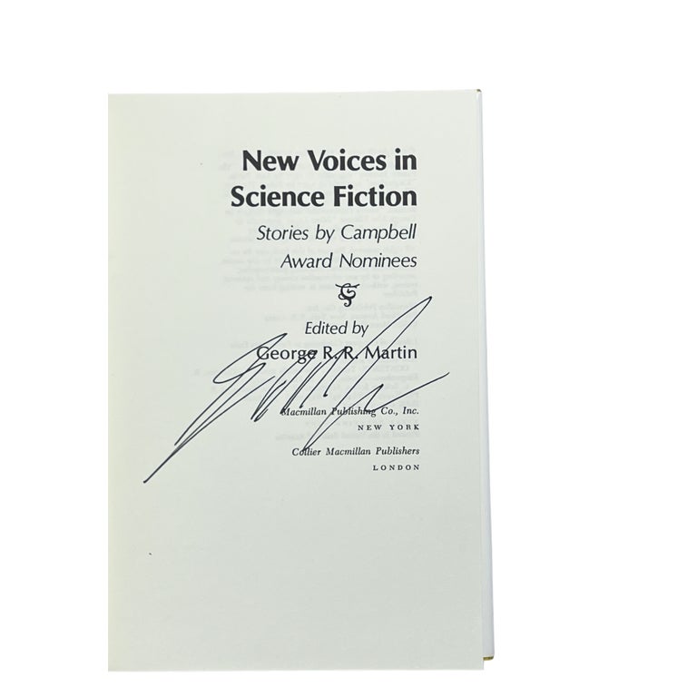 New Voices in Science Fiction, Stories by Campbell Award Nominees