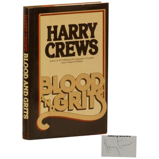 Item No: #1715 Blood and Grits. Harry Crews