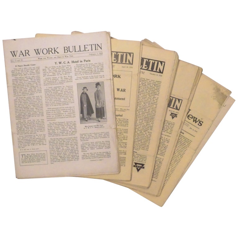 Item No: #180 War Work Bulletin: Work for Women and Girls in War Time [78 of 98 issues]