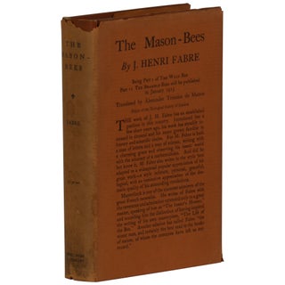 Item No: #180055 The Mason-Bees. J. Henri Fabre