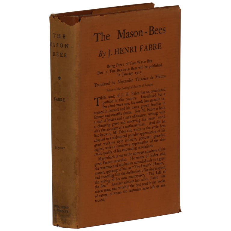 Item No: #180055 The Mason-Bees. J. Henri Fabre.