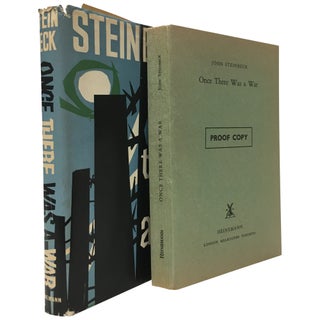 Item No: #196717 Once There Was a War [UK Proof]. John Steinbeck