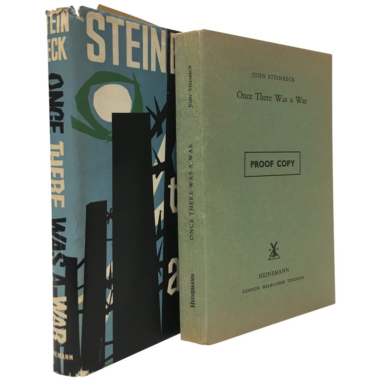 Item No: #196717 Once There Was a War [UK Proof]. John Steinbeck.