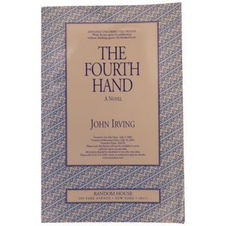 Item No: #20548 The Fourth Hand [Proof]. John Irving
