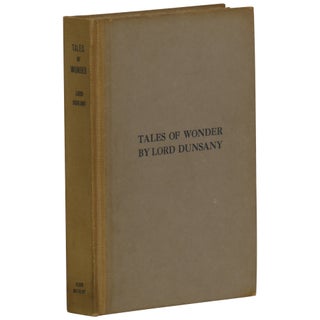 Item No: #221177 Tales of Wonder. Lord Dunsany, Edward Plunkett