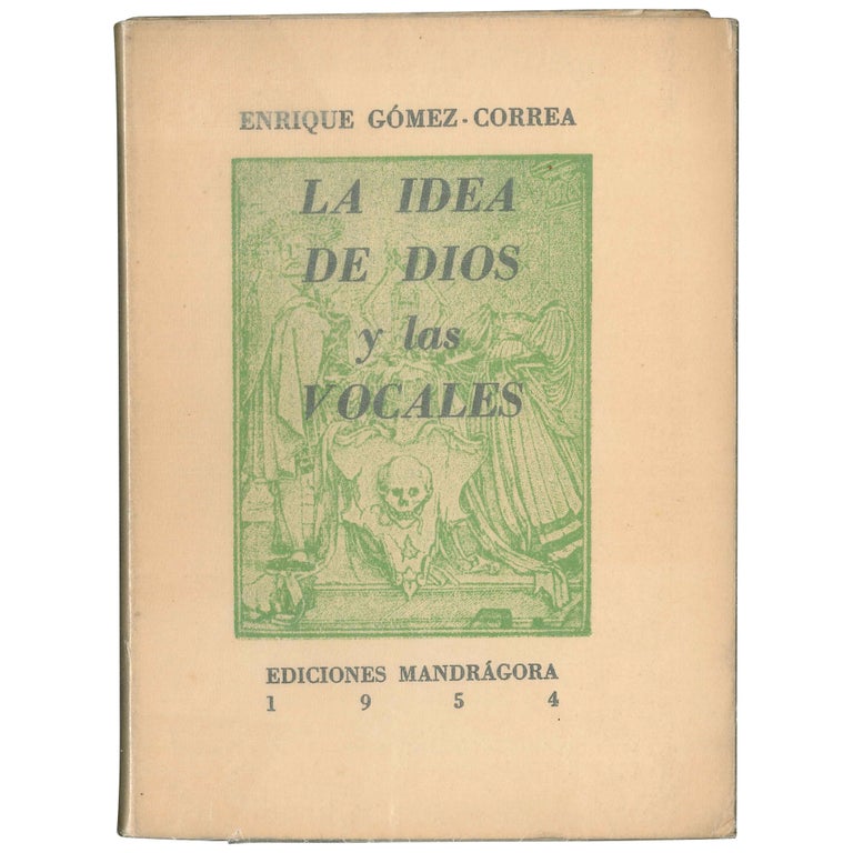 Item No: #2543 La idea de dios y las vocales. Enrique Gomez-Correa.