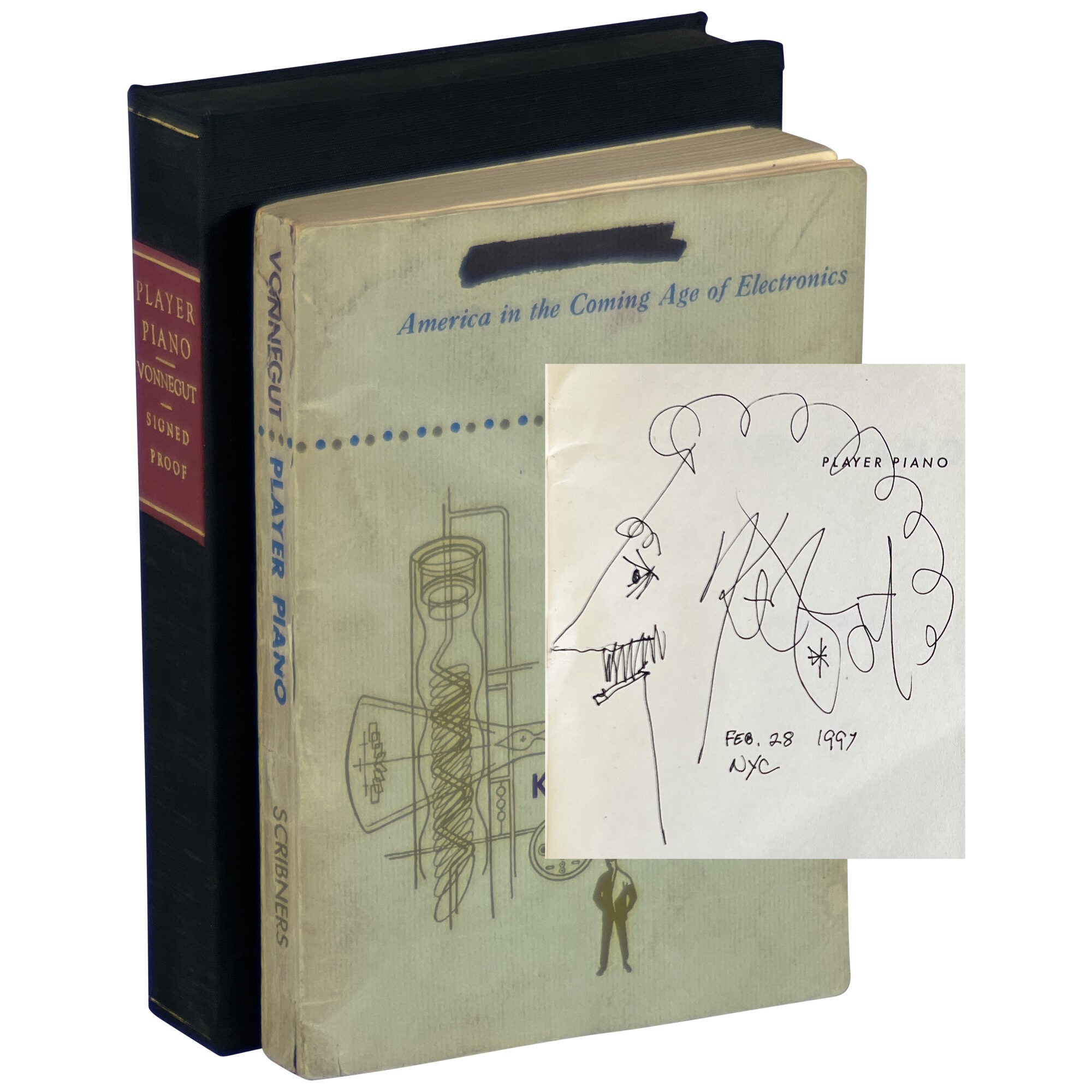 Player Piano Advance Reading Copy | Kurt Vonnegut | Uncorrected Proof