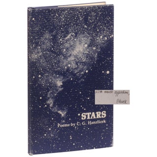 Item No: #2741 Stars: Poems. C. G. Hanzlicek