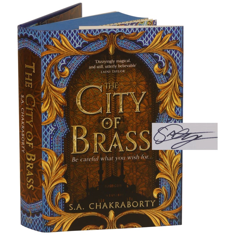 Item No: #298491 The City of Brass [Signed, Numbered]. S. A. Chakraborty, Shannon.