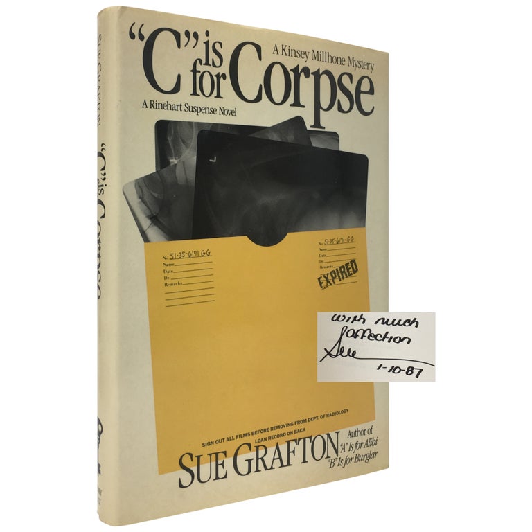 Item No: #299040 C is for Corpse. Sue Grafton.