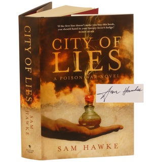 Item No: #299164 City of Lies [Signed, Numbered]. Sam Hawke