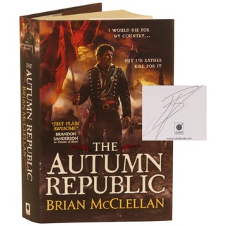 Item No: #299650 The Autumn Republic. Brian McClellan