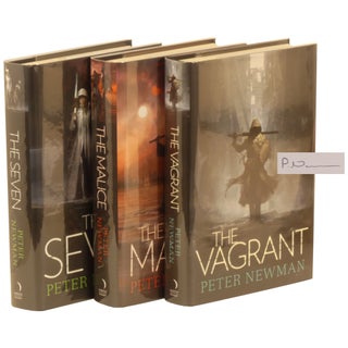 Item No: #299796 The Vagrant Trilogy [The Vagrant; The Malice; The Seven]. Peter...