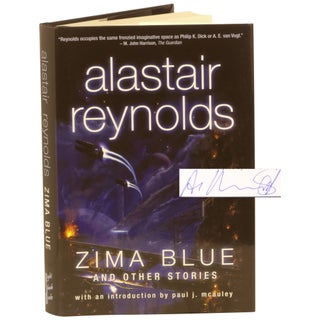 Item No: #300067 Zima Blue and Other Stories [Signed, Numbered]. Alastair Reynolds