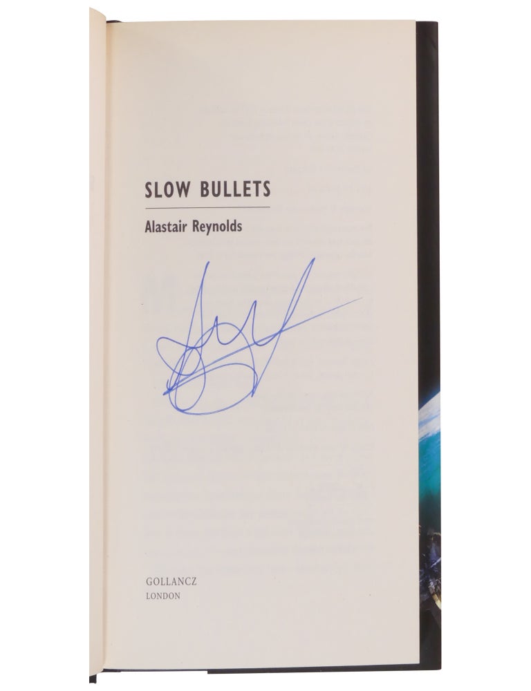 Slow Bullets | Alastair Reynolds | First British edition