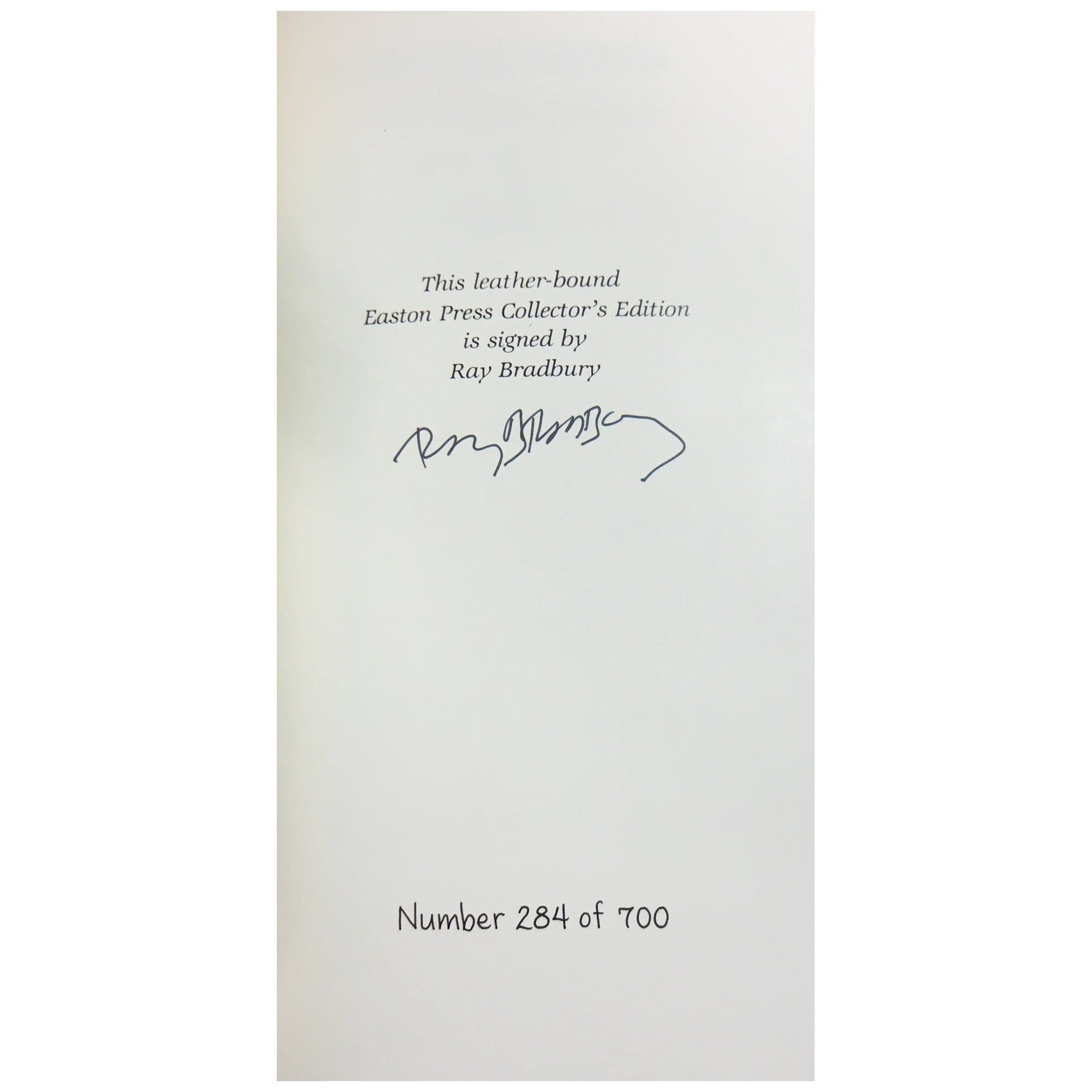 Fahrenheit 451 Signed Limited Numbered Edition in Slipcase | Ray