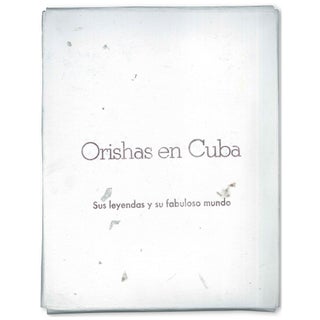 Item No: #306019 Orishas en Cuba: Sus leyendas y su fabuloso mundo [Orishas in...