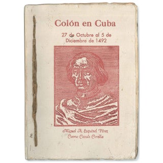 Item No: #306348 Colón en Cuba: 27 de Octubre al 5 de Diciembre de 1492....