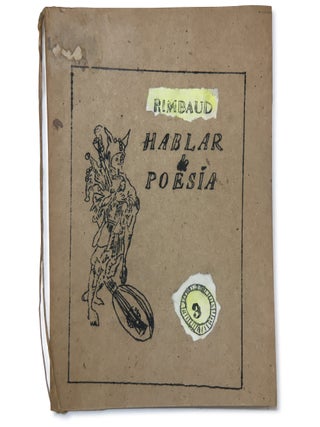 Item No: #306462 Hablar de poesía. Arthur Rimbaud