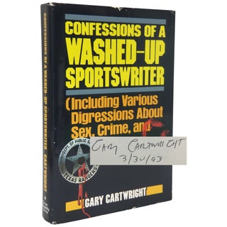 Item No: #306527 Confessions of a Washed-up Sportswriter (Including Various...