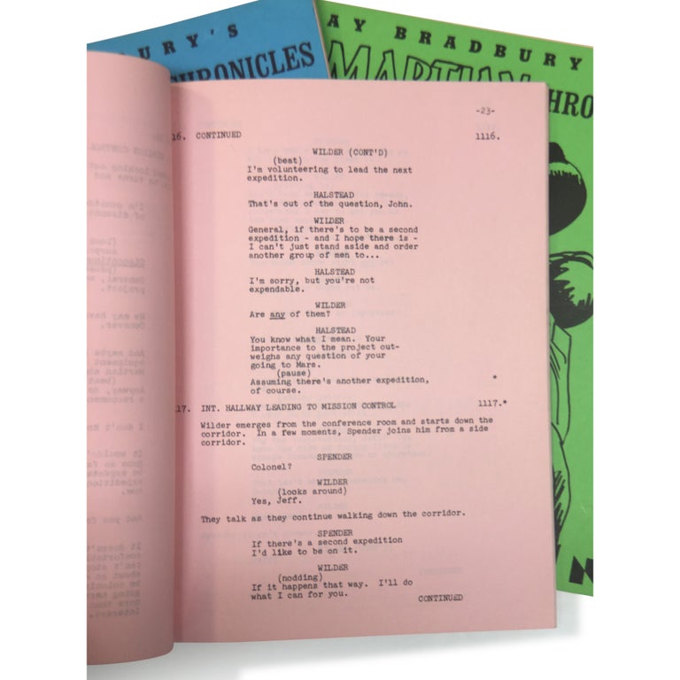 Marsian Script Ray Bradbury's The Martian Chronicles: July 10, 1978 Shooting Script #1 ...