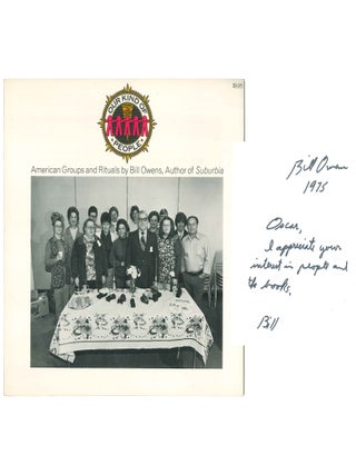 Item No: #306774 Our Kind of People: American Groups and Rituals. Bill Owens