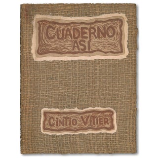 Item No: #306794 Cuaderno así. Cintio Vitier