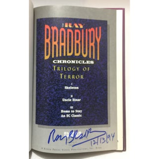 Ray Bradbury Chronicles Volume 7: Trilogy of Terror