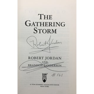 The Gathering Storm [Signed by Team Jordan]
