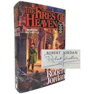 Item No: #306834 The Fires of Heaven [Signed]. Robert Jordan