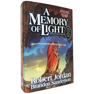 A Memory of Light [Signed by Sanderson and Harriet McDougal]