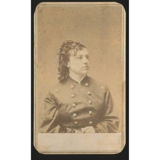 Item No: #306903 CDV Portrait of Pauline Cushman, Civil War Spy. Abraham Bogardus