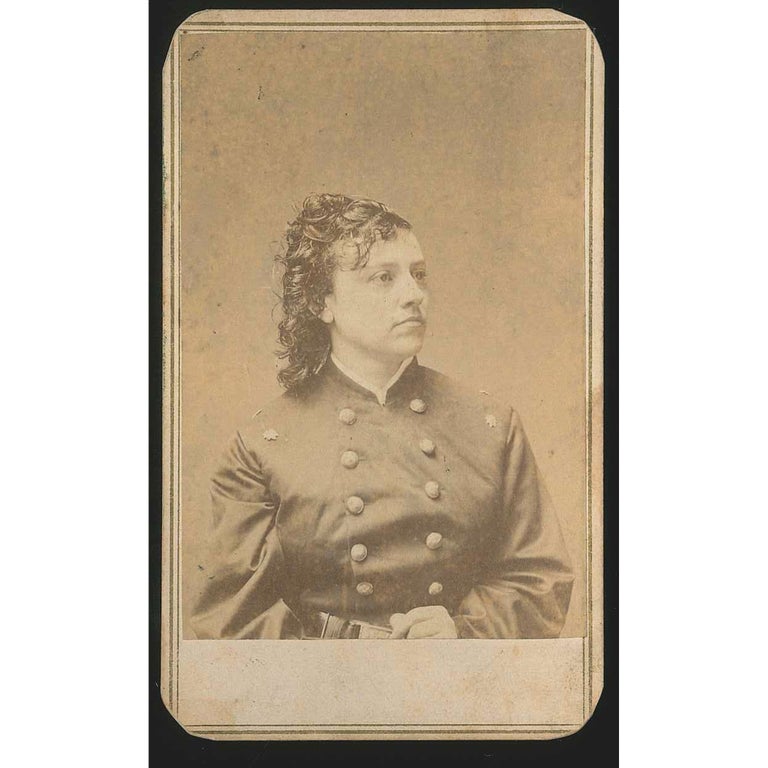 Item No: #306903 CDV Portrait of Pauline Cushman, Civil War Spy. Abraham Bogardus.