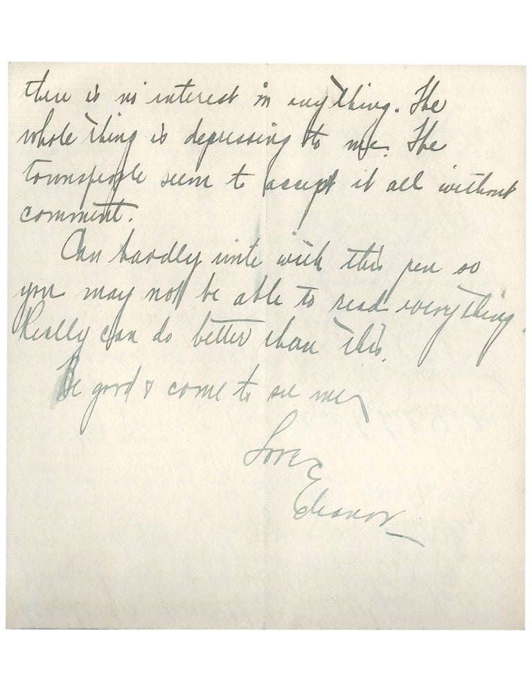Letter from Eureka (Humboldt County), California