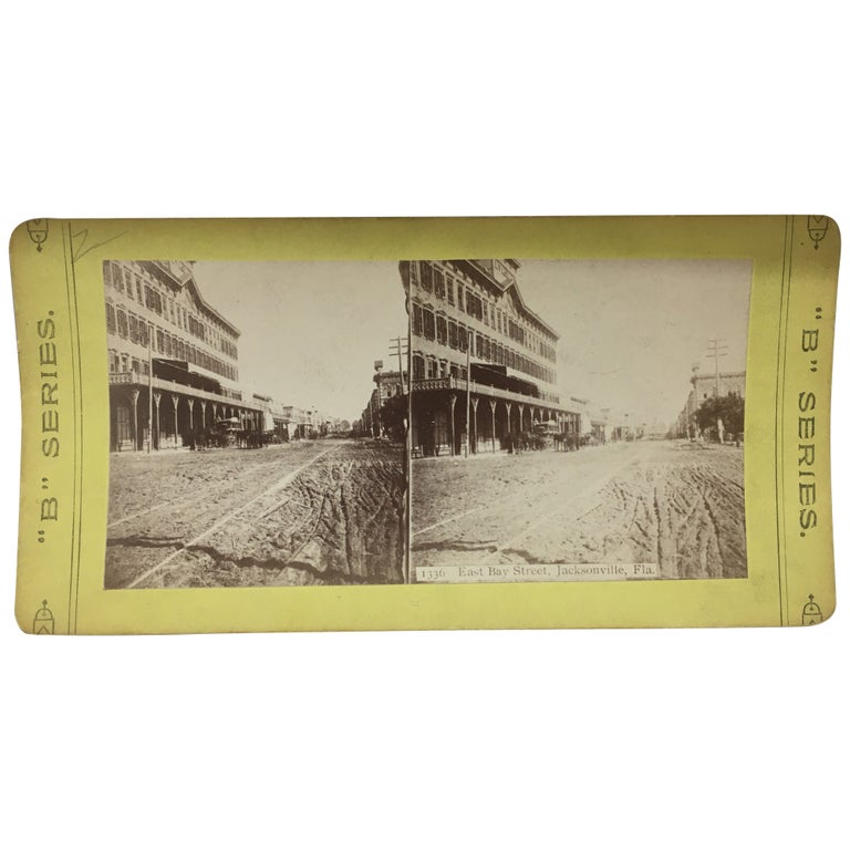 Item No: #306921 East Bay Street, Jacksonville, Fla. [Stereoview]. Best Manufacturing.