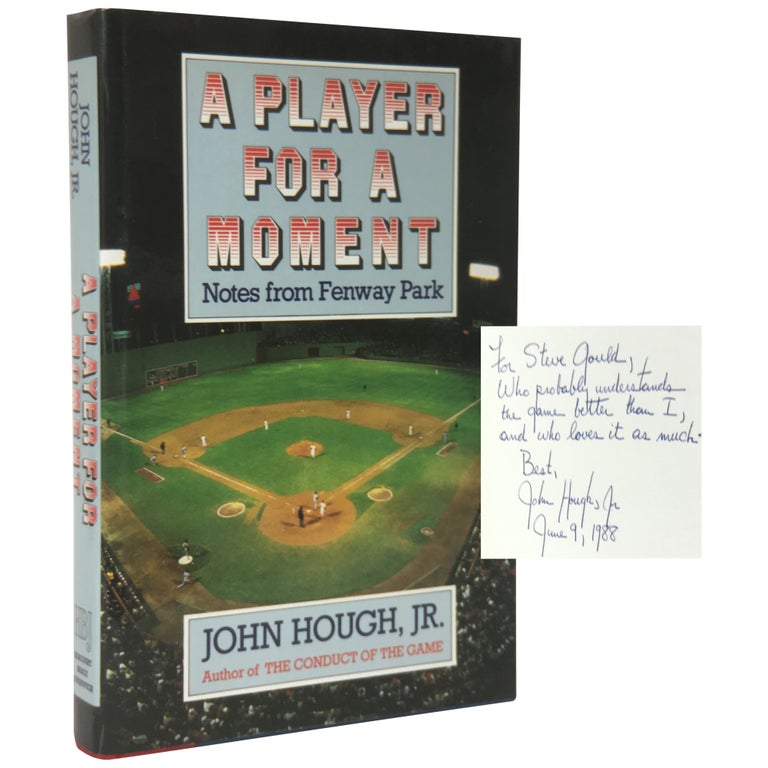 Item No: #306971 A Player for a Moment: Notes from Fenway Park. John Jr Hough.